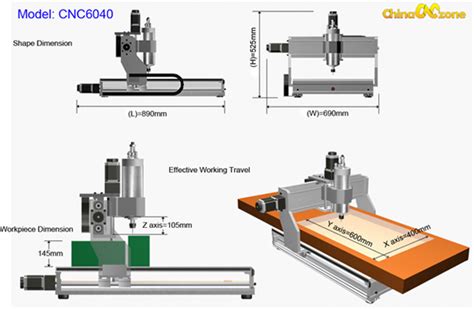 Buy New DSP Mach3 USB 6040 CNC Router 4 Axis With 1500W 2200W Spindle