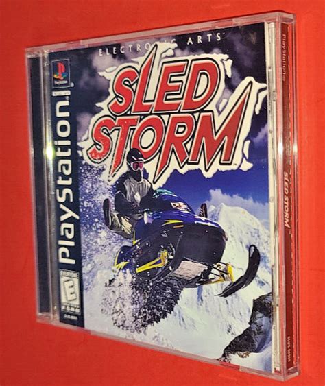 Sled Storm Sony Playstation Ps Manual Complete Cib