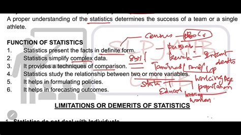 Unit 1 Definition Of Statistics Importance Limitations Data