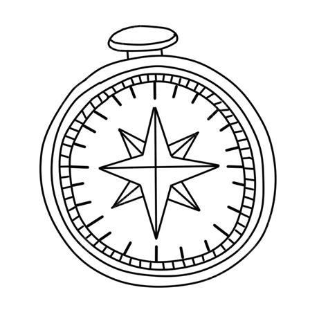 Compass Drawing Art