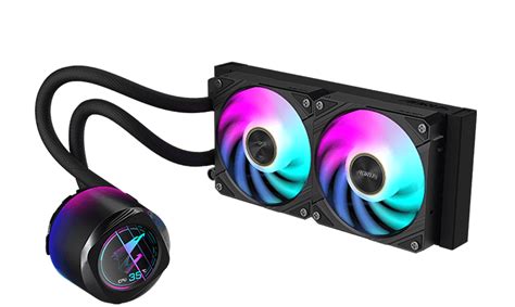 AORUS WATERFORCE X II 240 Liquid CPU Cooler 240mm Radiator With 2x