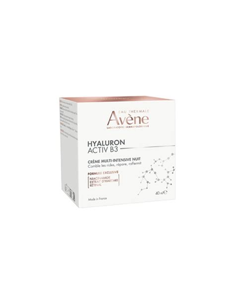 Avène Hyaluron Activ B3 Crema Multi Intensiva de Noche 40ml