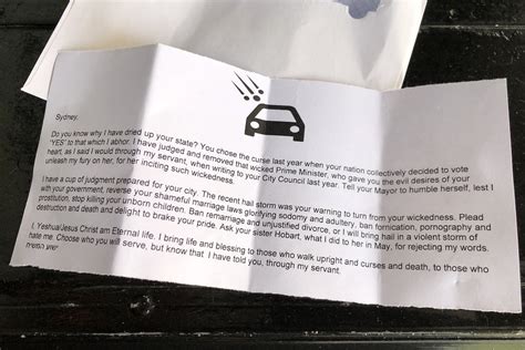 Jesus Is Posting Homophobic Letters In The Heart Of Sydney S Gay District