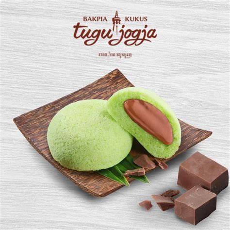 Jual Bakpia Kukus Tugu Jogja Pandan Cokelat Travel Pack Shopee