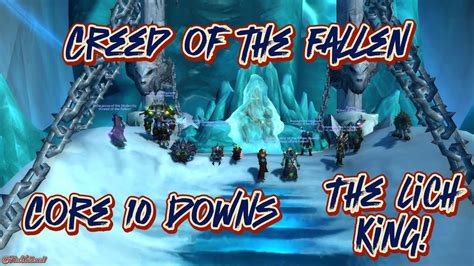 World Of Warcraft Wotlk Classic Era Core Icc Raid Group Clears Icc