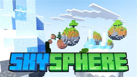 SkySphere Official Minecraft Bedrock Skyblock Map Trailer Enderverse