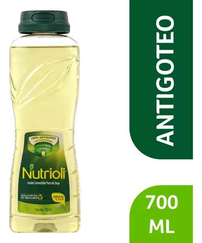 Aceite Vegetal Nutrioli Antigoteo Puro De Soya 700ml MercadoLibre