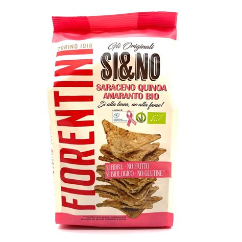 Fiorentini Si No Saraceno Quinoa Amaranto Bio 80g Senza Glutine