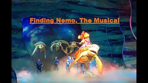 Finding Nemo The Musical Complete Show 2019 Youtube