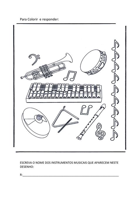 Atividade De Arte Sobre Música 4 Ano - Atividades De Arte Sobre Música 4 Ano - NAZAEDU