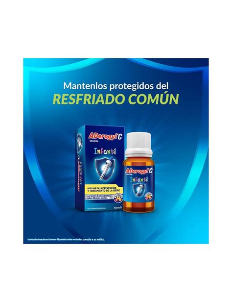 Precio Aderogyl C Solución Infantil 30 Ml Farmalisto Mx