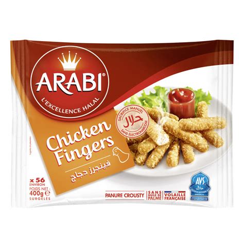 Arabi Chicken Fingers Halal Surgel S