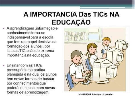 A Import Ncia Das Tics Na Educa O