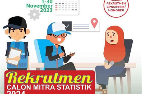 Cek Kapan Pengumuman Mitra BPS 2024 Ini Tahapan Seleksi Mitra