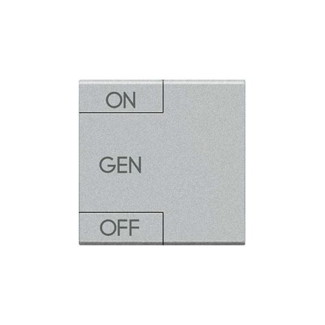 Copritasto 2 Funzioni ON OFF GEN Bticino Living Light Tech NT4911M2AFN