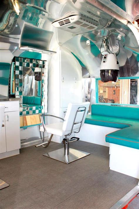 An Awesome And Very Unique Airstream Remodel Salon Mobile Beauty