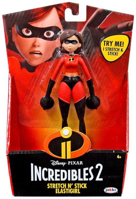 Incredibles Feature Stretch N Stick Elastigirl Action Figure