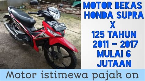 Harga Supra X 125 Bekas Newstempo