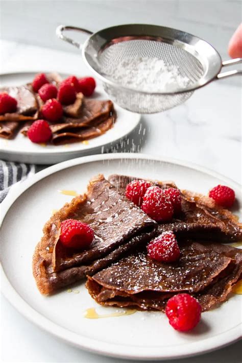 Chocolate Crepes Recipe Perry S Plate