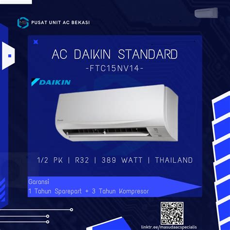 Jual Ac Daikin Ftc Nv Pk Thailand Ac Daikin Standard Pk