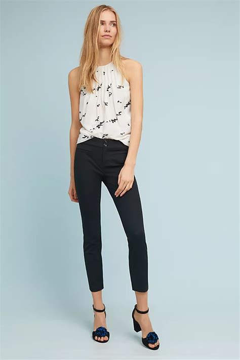 The Essential Slim Trousers Anthropologie