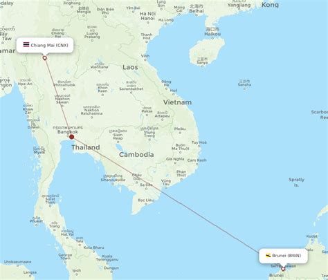 Flights From Chiang Mai To Bandar Seri Begawan CNX To BWN Flight Routes