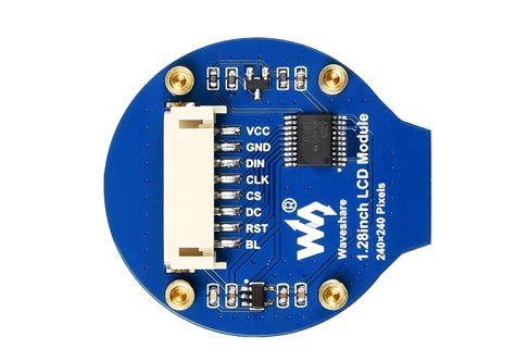 General Inch Round Lcd Display Module K Rgb Ws