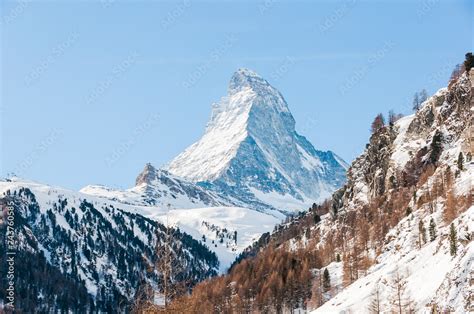 Zermatt Furi Zmutt Matterhorn Alpen Walliser Berge Wallis