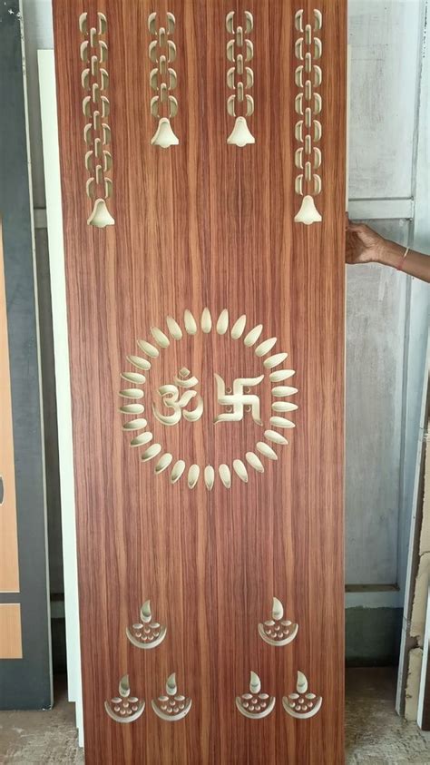 Wpc Pooja Room Doors For Home At ₹ 350sq Ft In Hyderabad Id