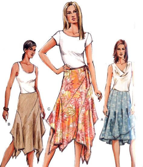 Handkerchief Skirt Sewing Pattern