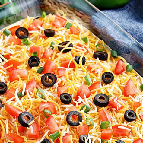 Layered Taco Dip Recipe With Ground Beef And Cream Cheese Recipe Cart