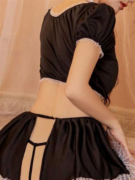 Cosplay Maid Costume Women S Sexy Lingerie Role Playing Suit