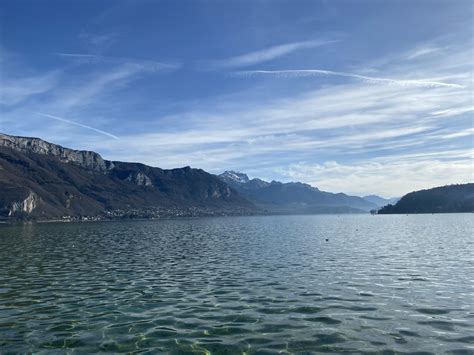 Lake Annecy from Annecy, France : r/europe