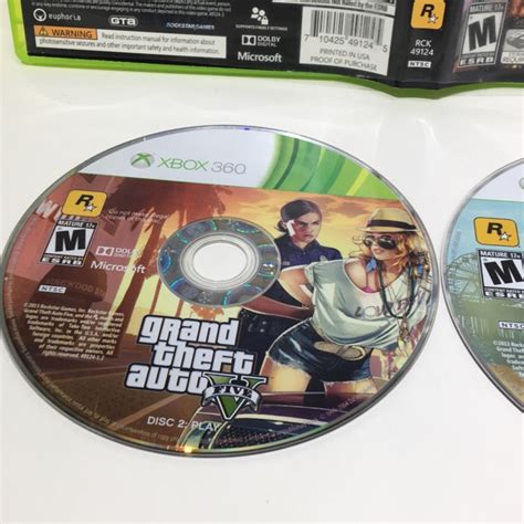 Grand Theft Auto Gta V Xbox Tested Working Discs Xbox