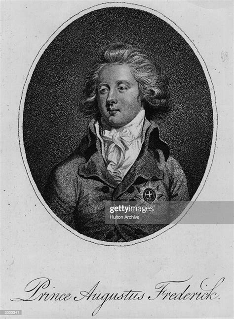 Prince Augustus Frederick Duke Of Sussex Son Of George Iii News