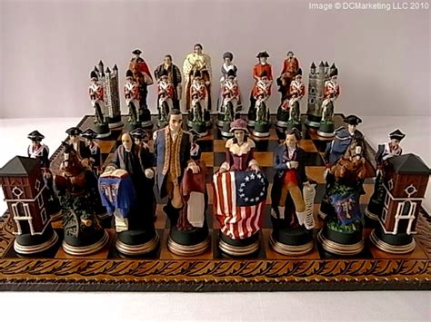 Civil War Chess Sets American Civil War Chess Set Revolutionary War