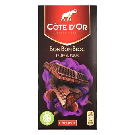 Côte d Or BonBonBloc Truffle Dark Chocolate 200 gr