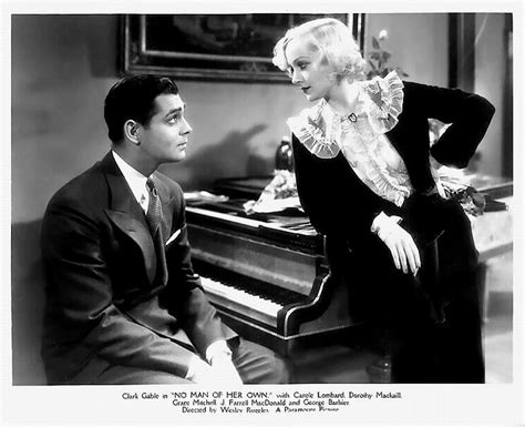 No Man Of Her Own” 1932 With Clark Gable And Carole Lombard