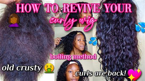 How To Revive Your Old Curly Wig How To Revive Your Wig How To