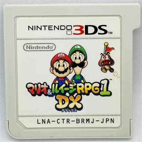 Nintendo Ds Mario Luigi Superstar Saga Bowsers Minions Rpg Dx