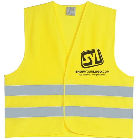 Custom Printed Reflective Vest