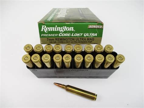 REMINGTON 7MM REM ULTRA MAG AMMO