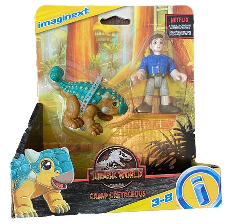 Buy Fisher-Price Imaginext Jurassic World Camp Cretaceous Ankylosaurus Bumpy Ben Online at ...