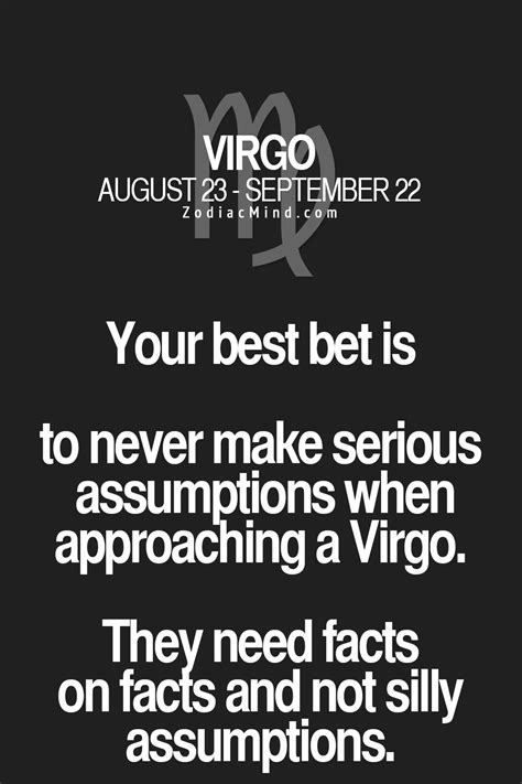 Zodiac Mind - Your #1 source for Zodiac Facts | Virgo quotes, Virgo ...