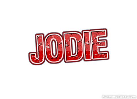 Jodie Logo Free Name Design Tool From Flaming Text