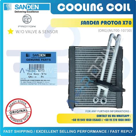 Original Sanden Proton X Cooling Coil W O Valve Sensor Mj