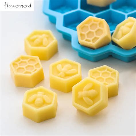 Diy Silicone Bakeware Honeycomb Silicone Molds Cake Bee Mold Diy