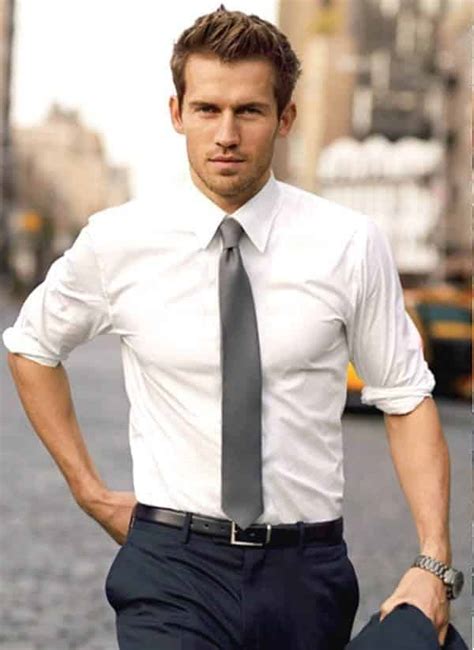 Men White Shirt Outfits 15 Ways To Wear White Button Down Shirts