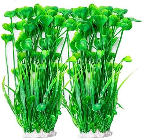 Amazon Begondis Pcs Artificial Green Water Plants Fish Tank