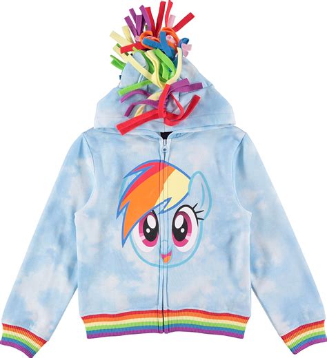 My Little Pony Magical Rainbow Dash Cosplay Hoodie For Girls Super S